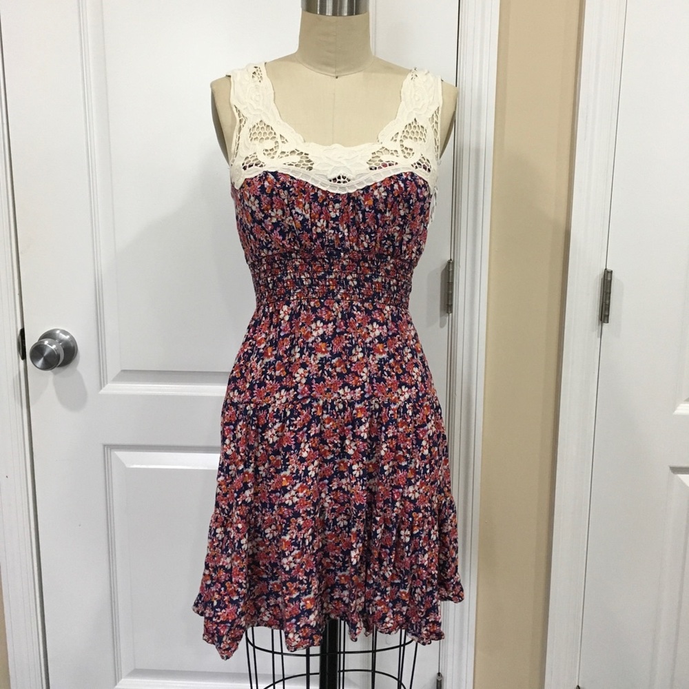 Delia Lace Floral Dress